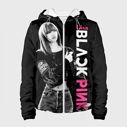 Куртка с капюшоном женская Blackpink Beautiful Lisa, цвет: 3D-белый