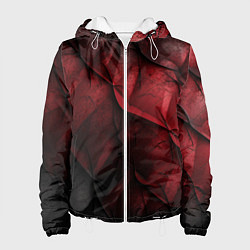Женская куртка Black red texture