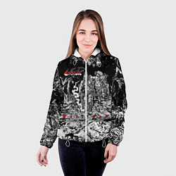 Куртка с капюшоном женская Sodom Partisan, цвет: 3D-белый — фото 2