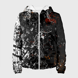 Женская куртка Граффити абстрактный рисунок