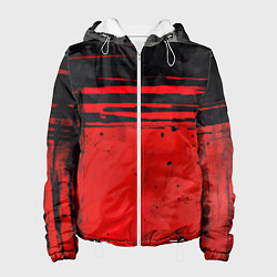Женская куртка Black red texture
