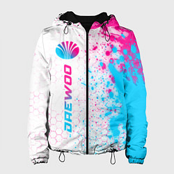 Женская куртка Daewoo neon gradient style: по-вертикали