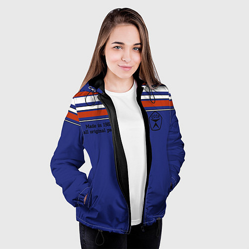 Женская куртка Made in 1982 / 3D-Черный – фото 3