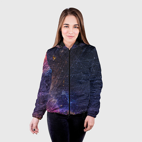 Женская куртка Космо 001 / 3D-Черный – фото 4