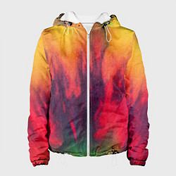 Женская куртка Огненный тай дай