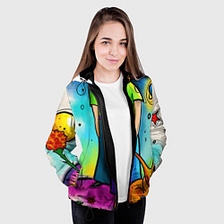 Куртка с капюшоном женская Le Petit Prince, цвет: 3D-черный — фото 2