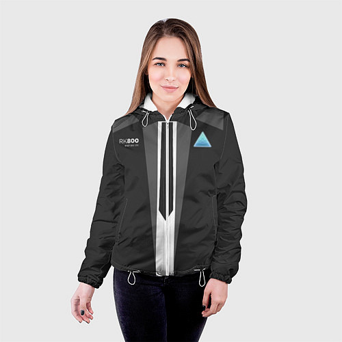 Женская куртка Detroit: Become classy human / 3D-Белый – фото 4
