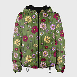 Женская куртка Летний луг - паттерн