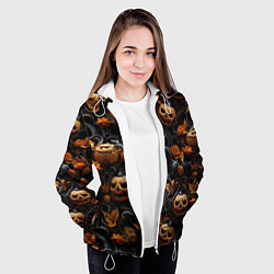 Куртка с капюшоном женская Mister Пупкен, цвет: 3D-белый — фото 2