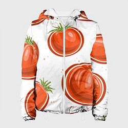 Женская куртка Помидорчики