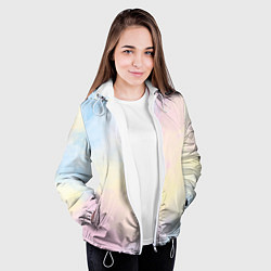 Куртка с капюшоном женская Tie dye из сериала убийства в одном здании, цвет: 3D-белый — фото 2