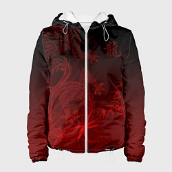 Женская куртка Дракон в градиенте