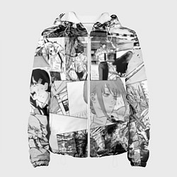 Женская куртка Человек Бензопила манга