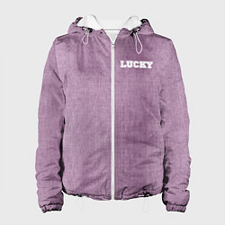 Женская куртка Розовые джинсы lucky 77