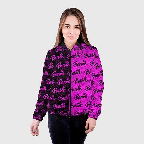 Женская куртка Bardie - pattern - black / 3D-Черный – фото 4