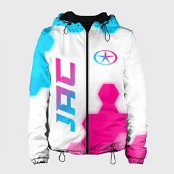Женская куртка JAC neon gradient style вертикально