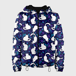 Женская куртка Альбиносные кошки