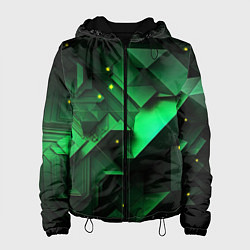 Женская куртка Визуальные иллюзии в геометрии