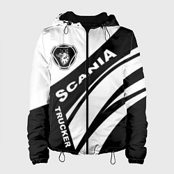 Женская куртка Scania дальнобойщик