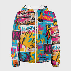 Женская куртка В стиле поп арт