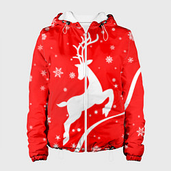 Женская куртка Christmas deer