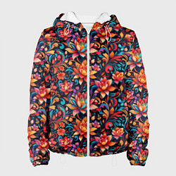 Женская куртка Красивый русский узор