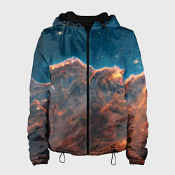 Женская куртка Туманность Киля наблюдаемая телескопом Уэбба