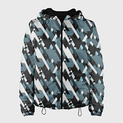 Женская куртка Треугольники military