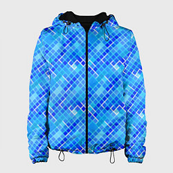Женская куртка Синяя сетка