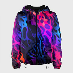 Женская куртка Камуфляж из ярких красок