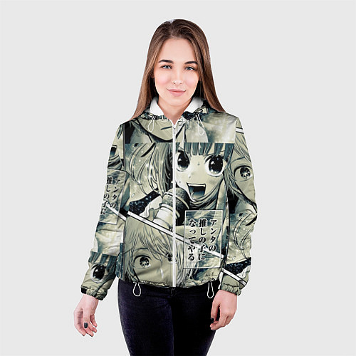 Женская куртка Звездное дитя / 3D-Белый – фото 4