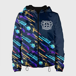 Женская куртка Bayer 04 градиентные мячи