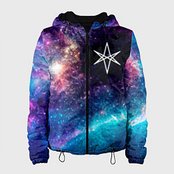 Куртка с капюшоном женская Bring Me the Horizon space rock, цвет: 3D-черный