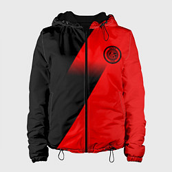 Женская куртка Inter geometry red sport