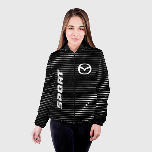 Женская куртка Mazda sport metal / 3D-Черный – фото 4
