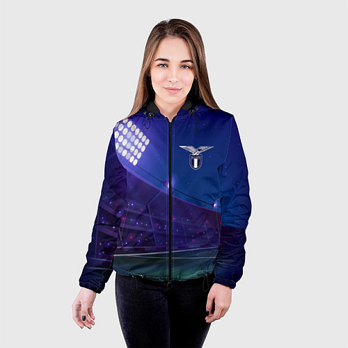 Женская куртка Lazio ночное поле / 3D-Черный – фото 4