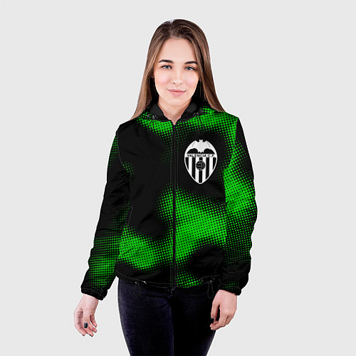 Женская куртка Valencia sport halftone / 3D-Черный – фото 4