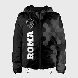 Куртка с капюшоном женская Roma sport на темном фоне по-вертикали, цвет: 3D-черный