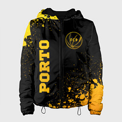 Женская куртка Porto - gold gradient вертикально