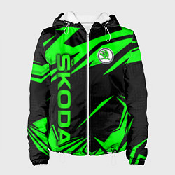 Женская куртка Skoda - green uniform
