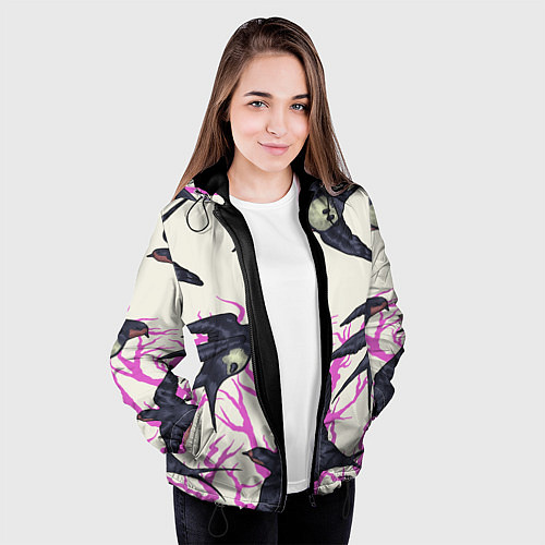 Женская куртка Migratory birds / 3D-Черный – фото 3