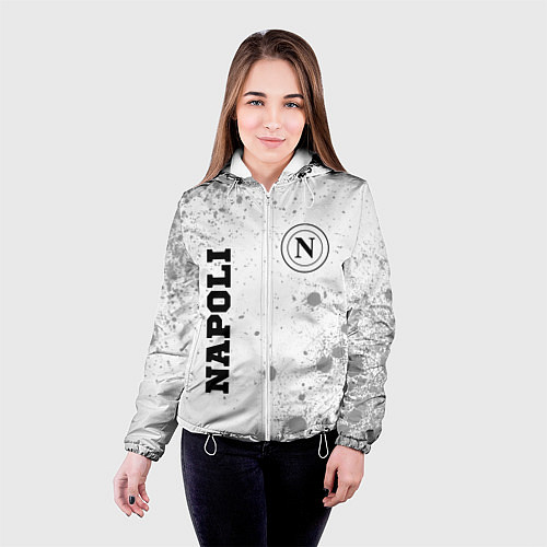 Женская куртка Napoli sport на светлом фоне вертикально / 3D-Белый – фото 4