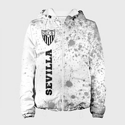Женская куртка Sevilla sport на светлом фоне по-вертикали