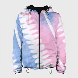 Женская куртка Полоски в стиле тай дай