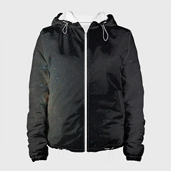 Женская куртка Звездный космос темно-синий