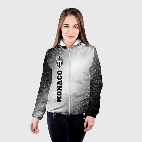 Женская куртка Monaco sport на светлом фоне по-вертикали / 3D-Белый – фото 4