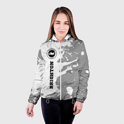 Куртка с капюшоном женская Brighton sport на светлом фоне по-вертикали, цвет: 3D-белый — фото 2