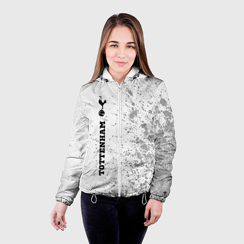 Женская куртка Tottenham sport на светлом фоне по-вертикали / 3D-Белый – фото 4