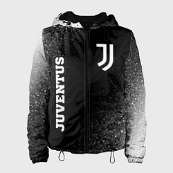 Женская куртка Juventus sport на темном фоне вертикально