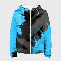 Куртка с капюшоном женская Extreme blue, цвет: 3D-белый